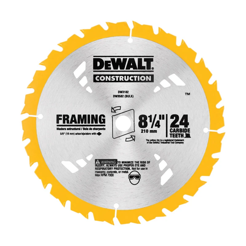 8.25-Inch 24-TPI Carbide Combination Blade