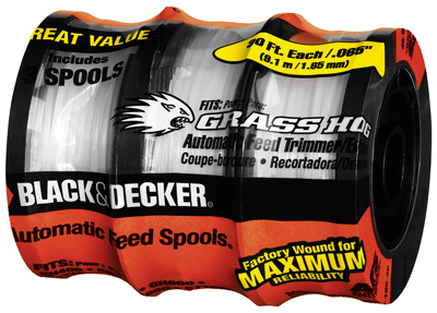 Grass Hog String Grass Trimmer Line & Spool, AF-100, .065 In. x 30 Ft., 3-Pk.