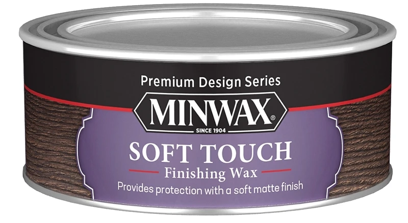Soft Touch Finishing Wax, Matte, 8-ounce For Wood Protection