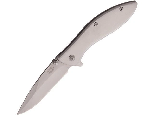 Tactical Knife, Silver Smoke, 4 In. Closed