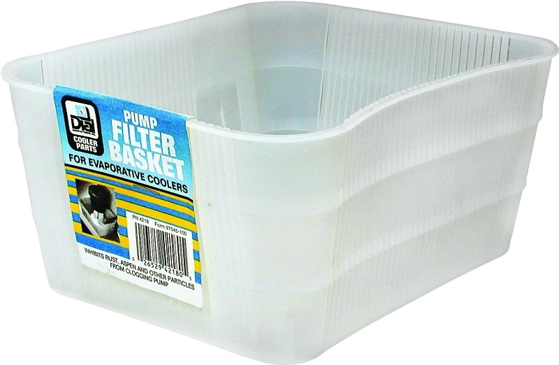 Evaporative Cooler Pump Basket, 6 Inch by 8 Inch by 3.5 Inch