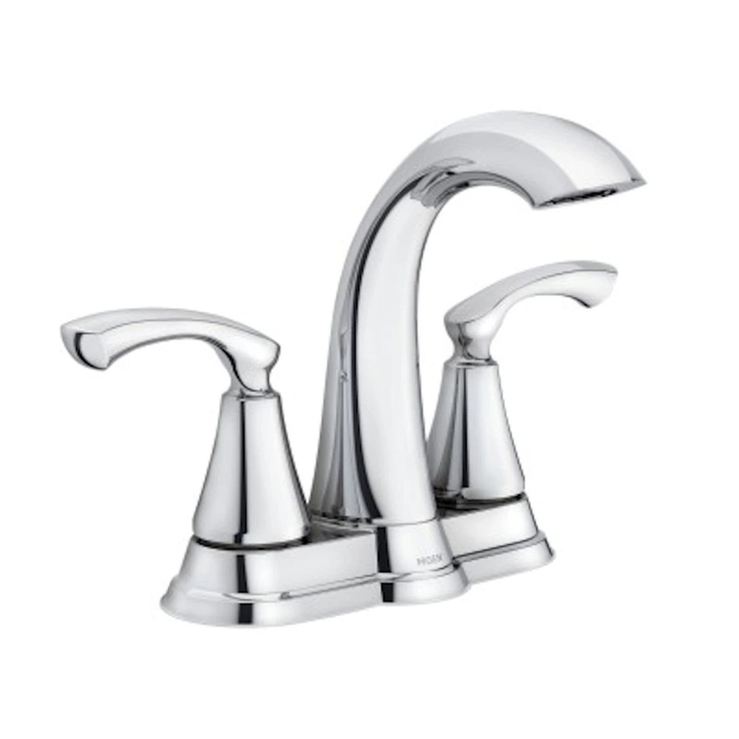 Tiffin High-Arc Two-Handle Lavatory Faucet in Chrome Finish