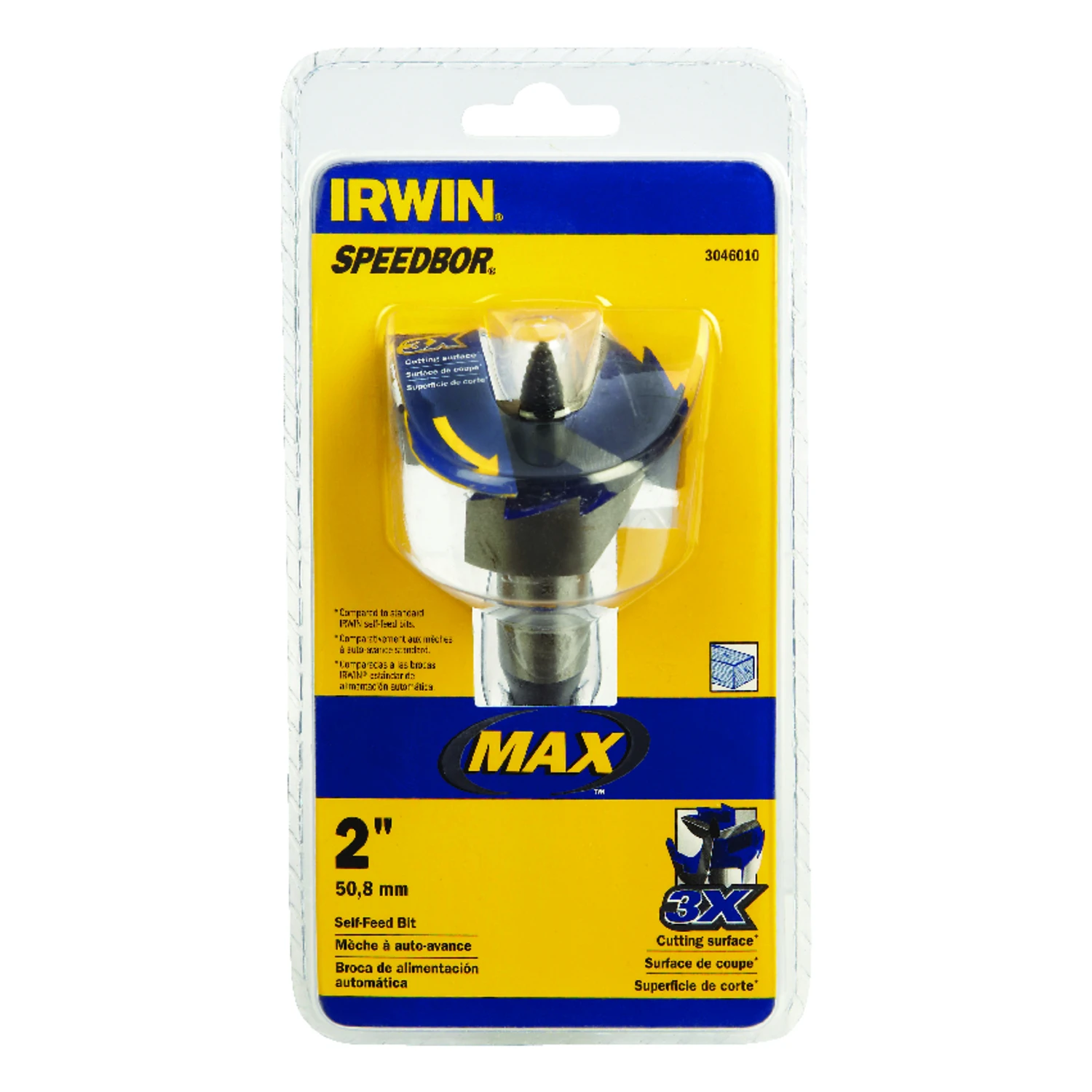 Speedbor Max Wood Drill Bit, 2 In.