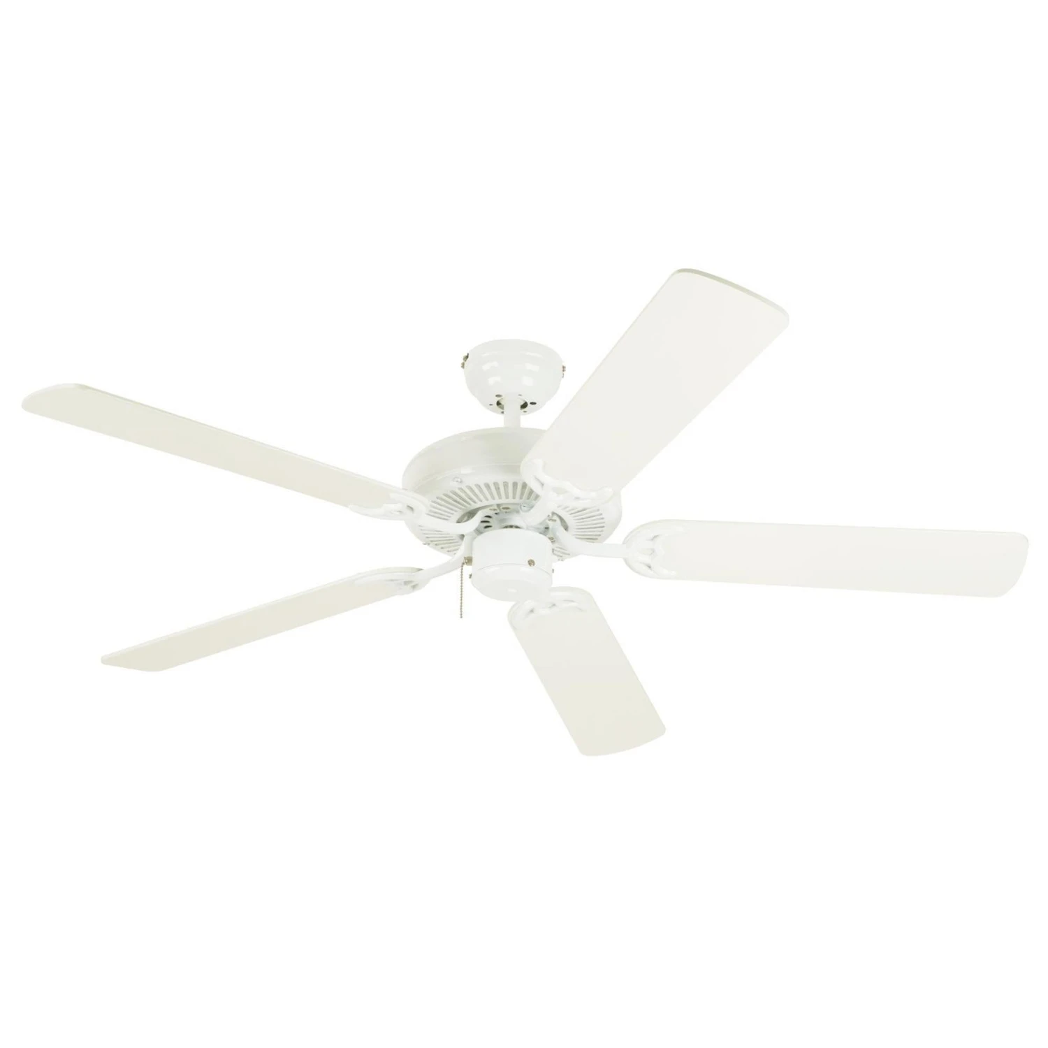 Contractor's Choice 52 In. Antique White Indoor Ceiling Fan With 5 Blades
