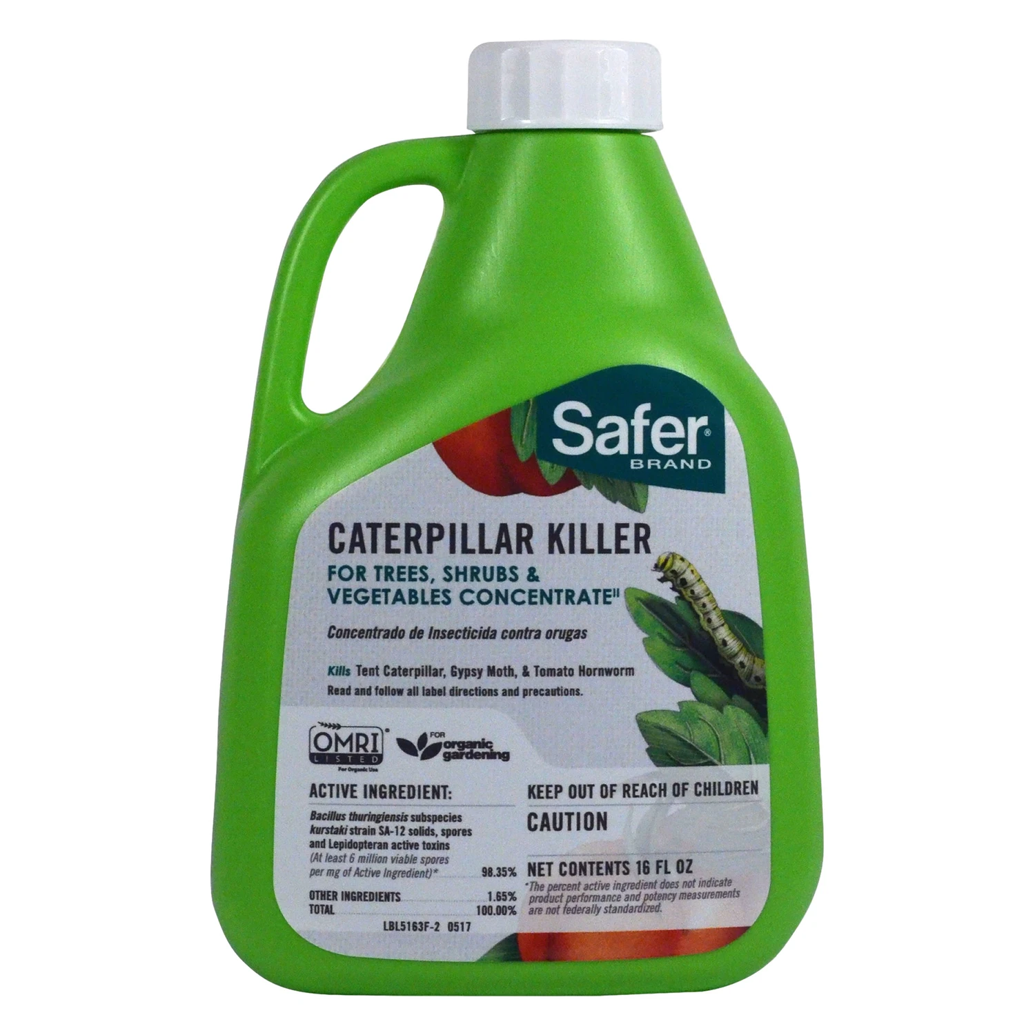 16 Oz. Concentrate Caterpillar Killer With Bacillus Thuringiensis