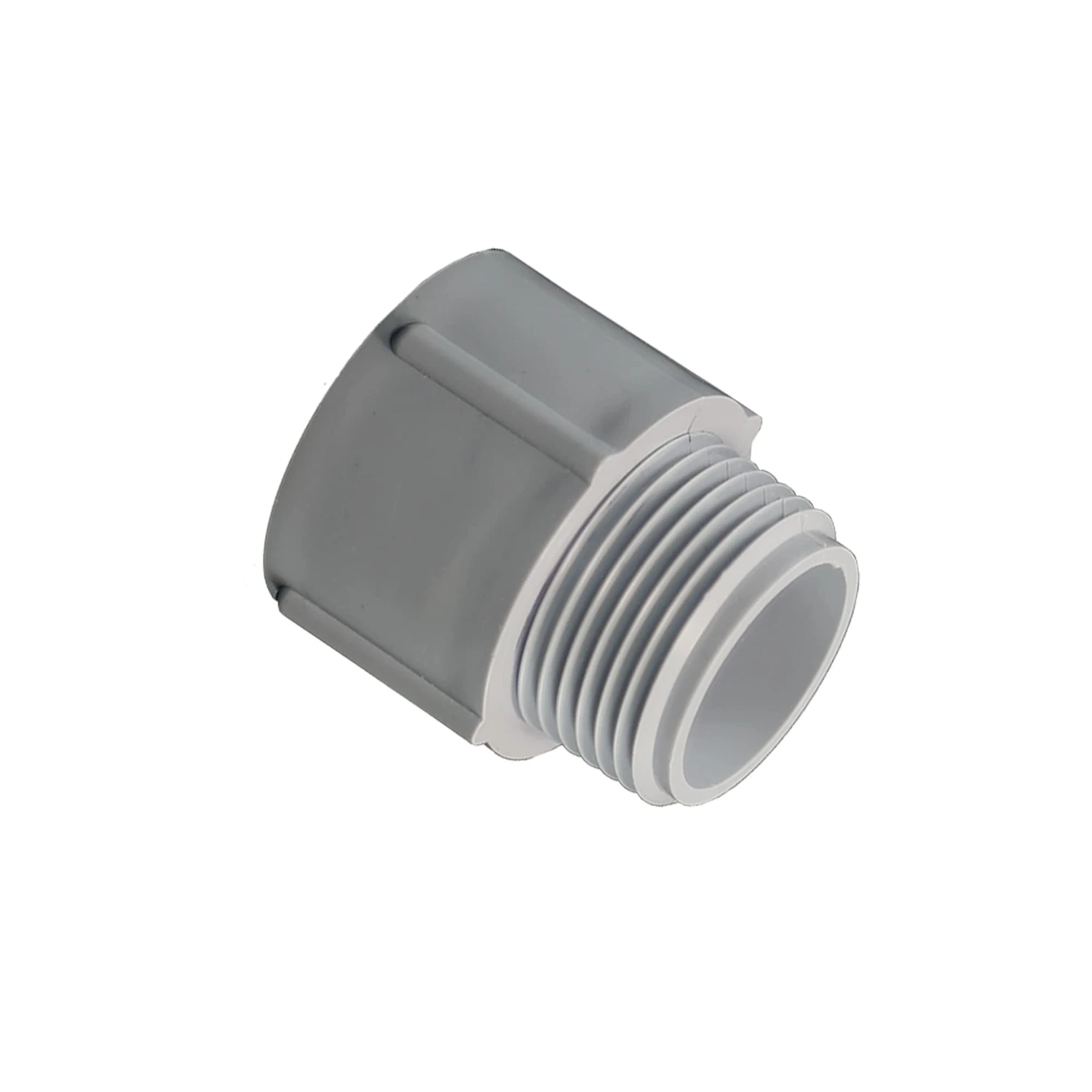 1/2 In. Diameter Pvc Male Adapter For Schedule 40 And 80 Conduit
