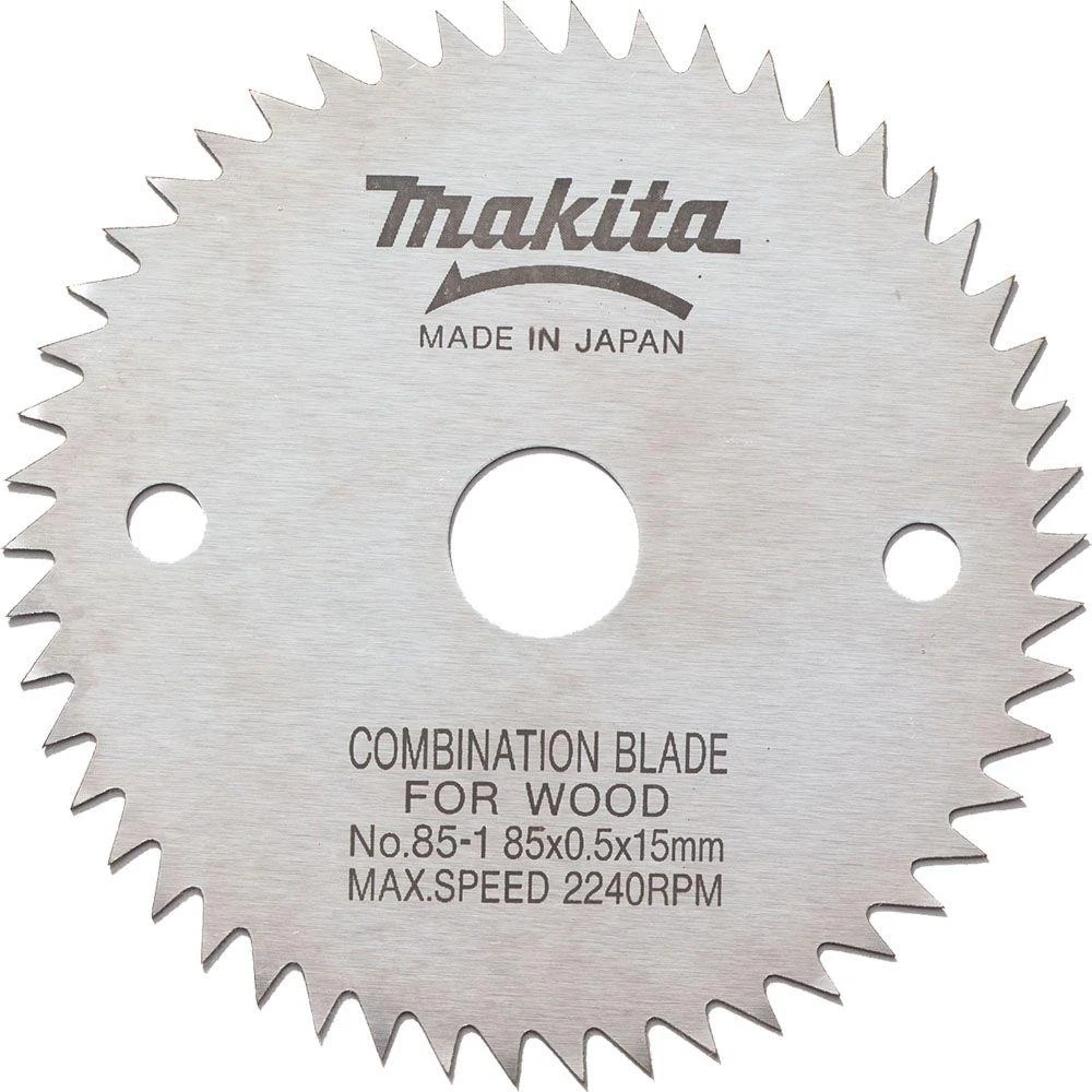 Makita 3-3/8 in. D X 15 mm mm N/A Steel Circular Saw Blade 50 teeth 1 pk