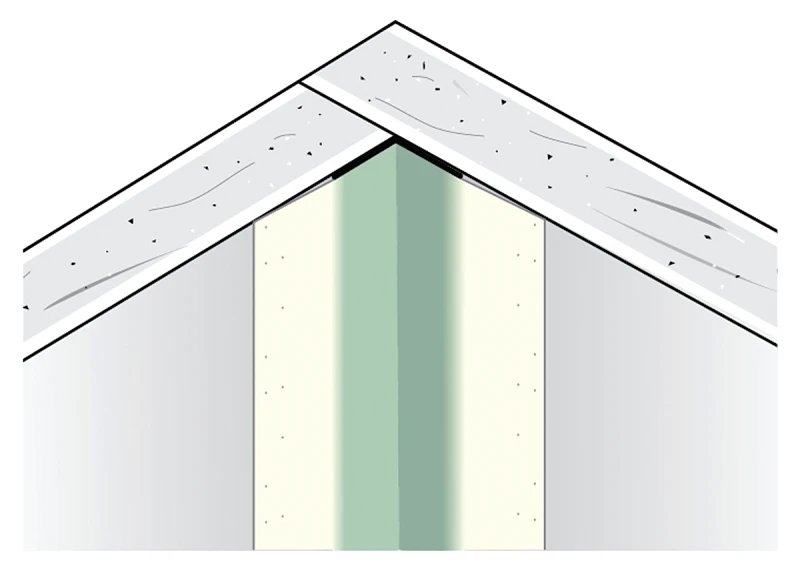 5/8 In. X 8 Ft. Paper Faced Metal Inside Drywall Corner Bead