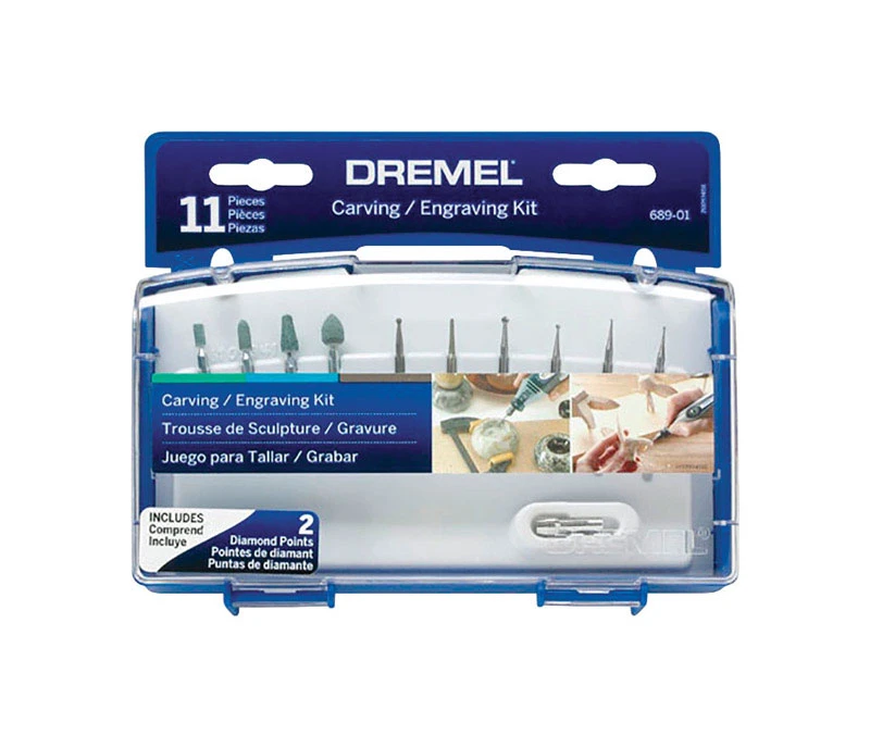 Dremel 7 in X 7 in. 31 L Plastic Accessory Kit 11 PK