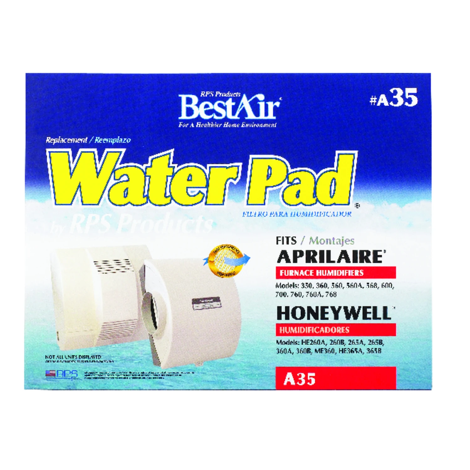 A35 Replacement Water Pad For Aprilaire And Honeywell Humidifiers