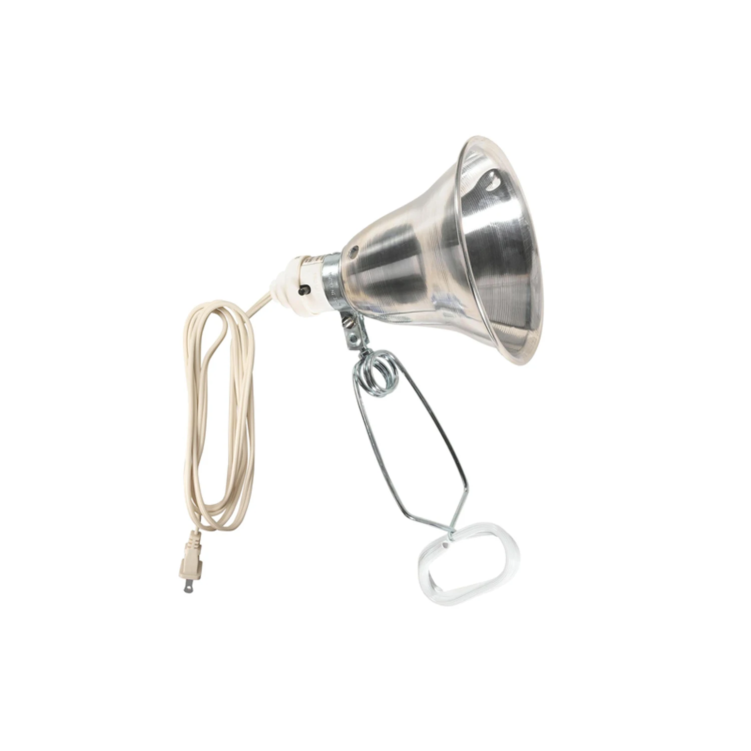 Clamp Light with 18/2 SPT-2 Brown Cord, 60 Watt Capacity