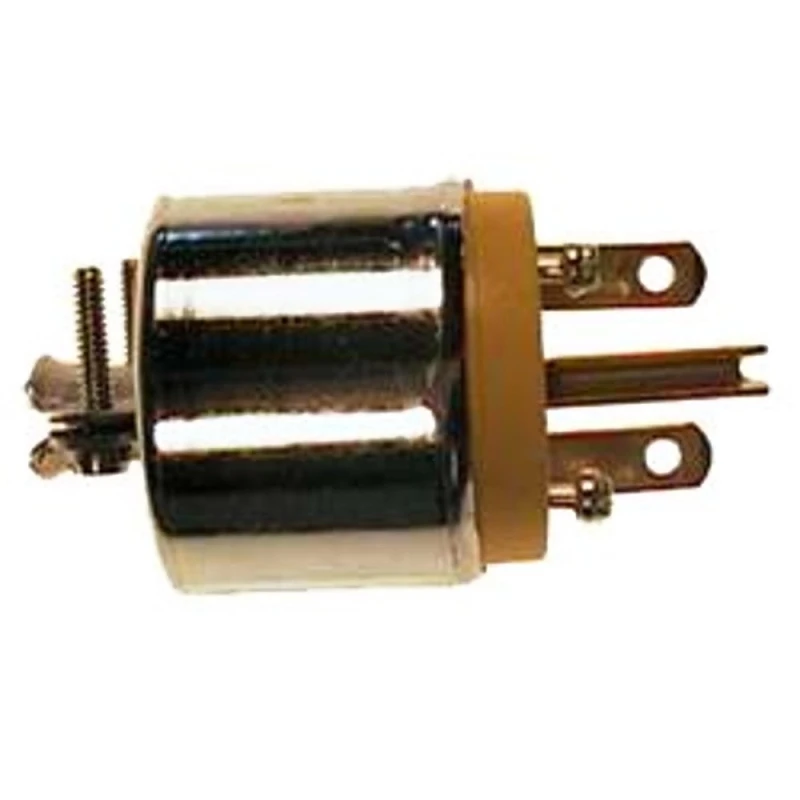 15a 250v 3-wire 2-pole Armored Cord Plug - Model 615pa