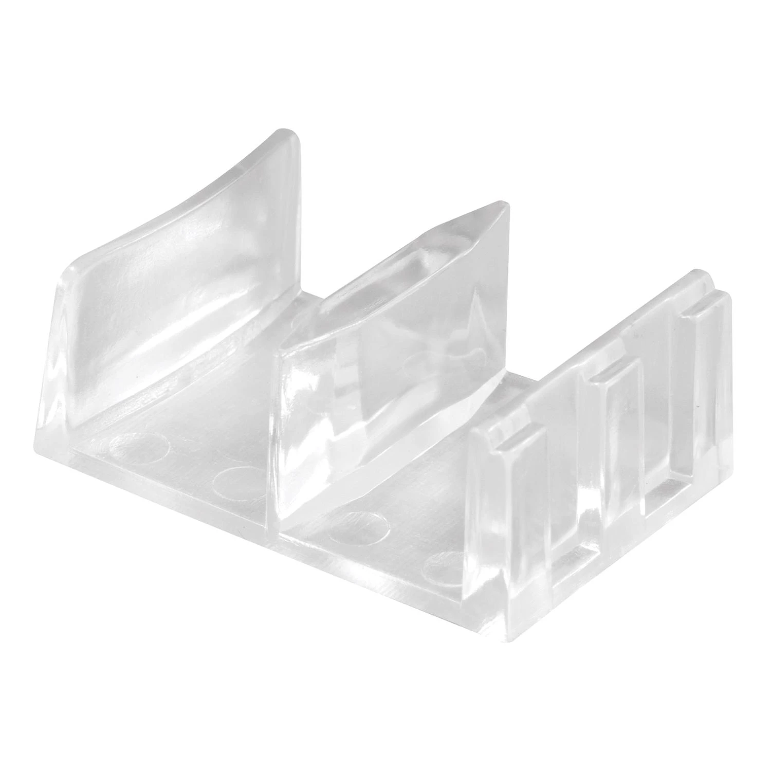 Nylon Shower Door Bottom Guide for Sliding Doors, Durable Plastic Construction