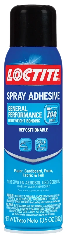 13.5 Oz General Performance Spray Adhesive - High Strength, Clear Finish