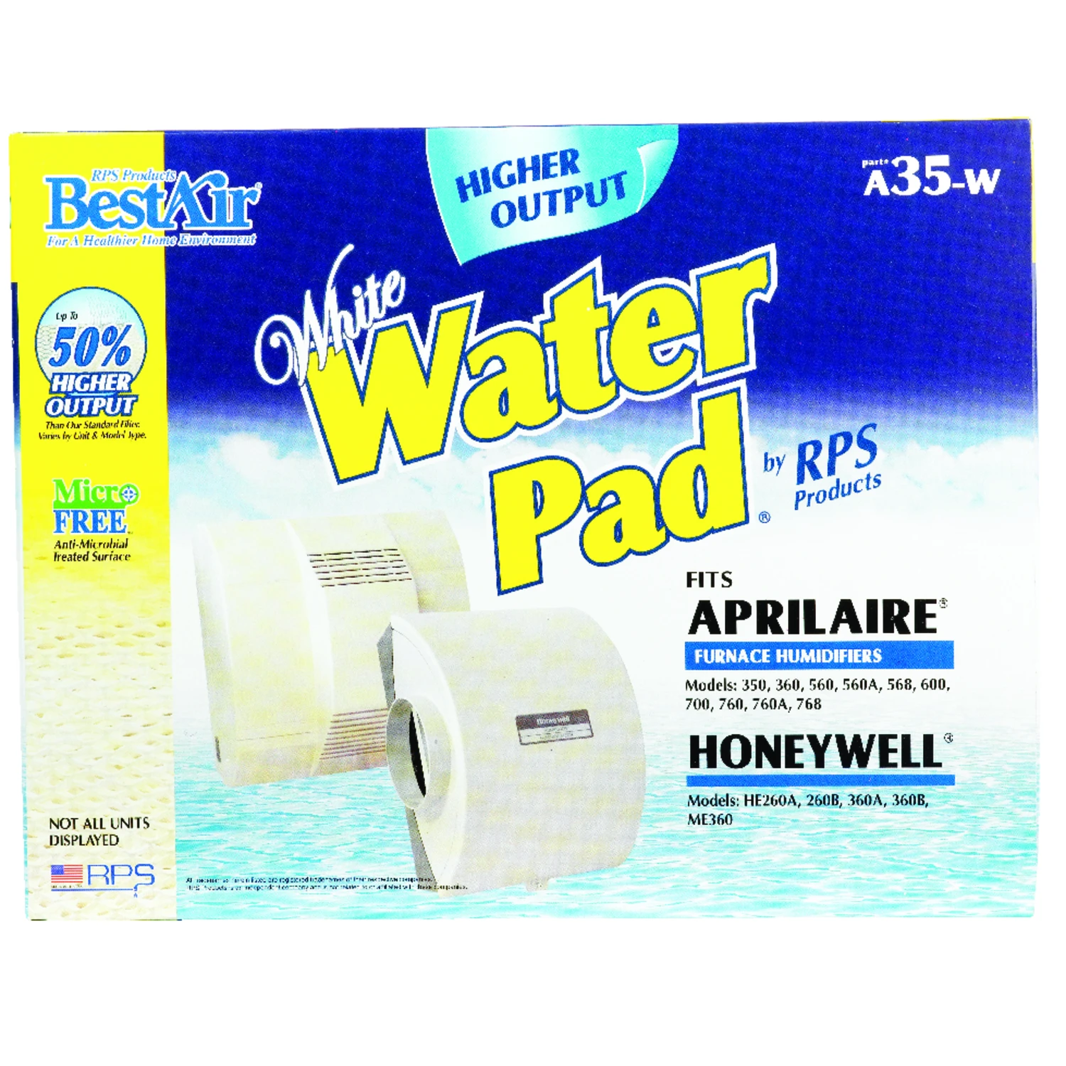 A35w Replacement Water Pad For Aprilaire And Honeywell Humidifiers