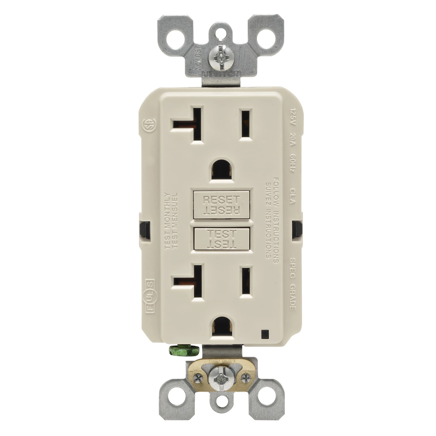 GFCI OUTLET 20A LT/A