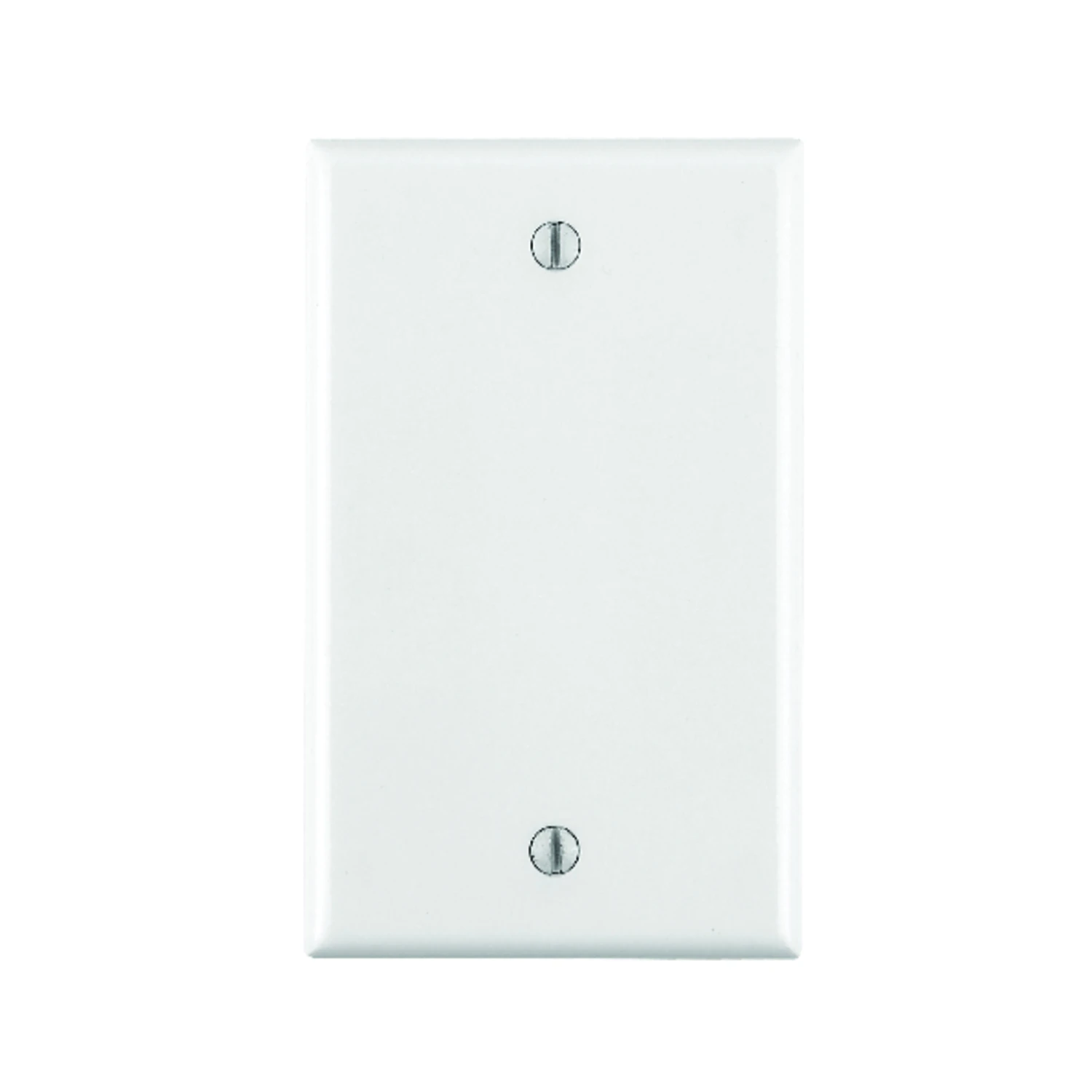 Leviton Smooth White 1 gang Nylon Blank Wall Plate 1 pk