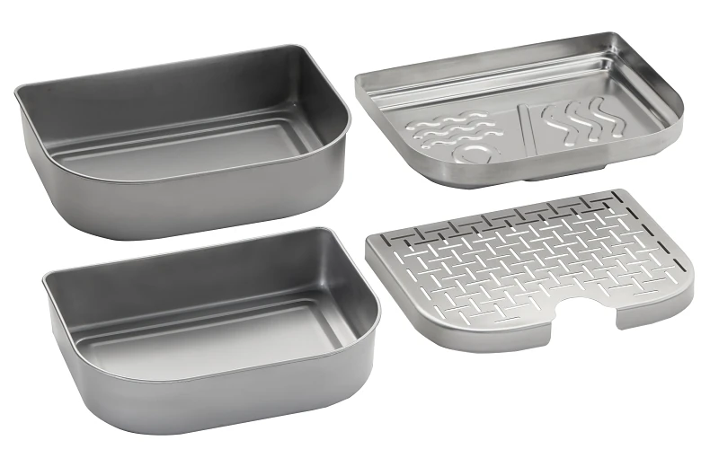 Lumin 2000 Stainless Steel Grill Accessory Bundle 4 Piece Set