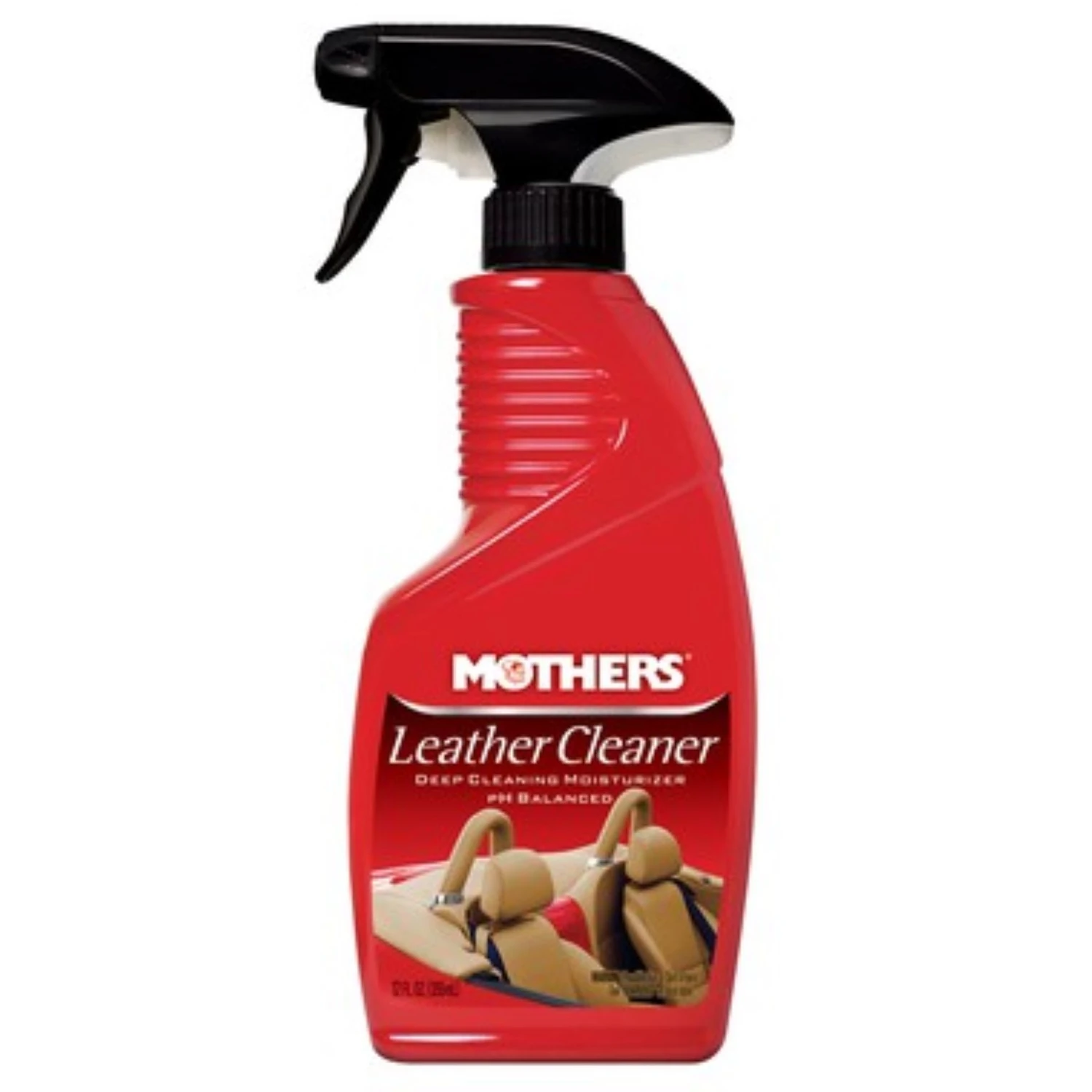 Leather Cleaner Spray 12 Oz - Ph Balanced Formula For Smooth Leather Care