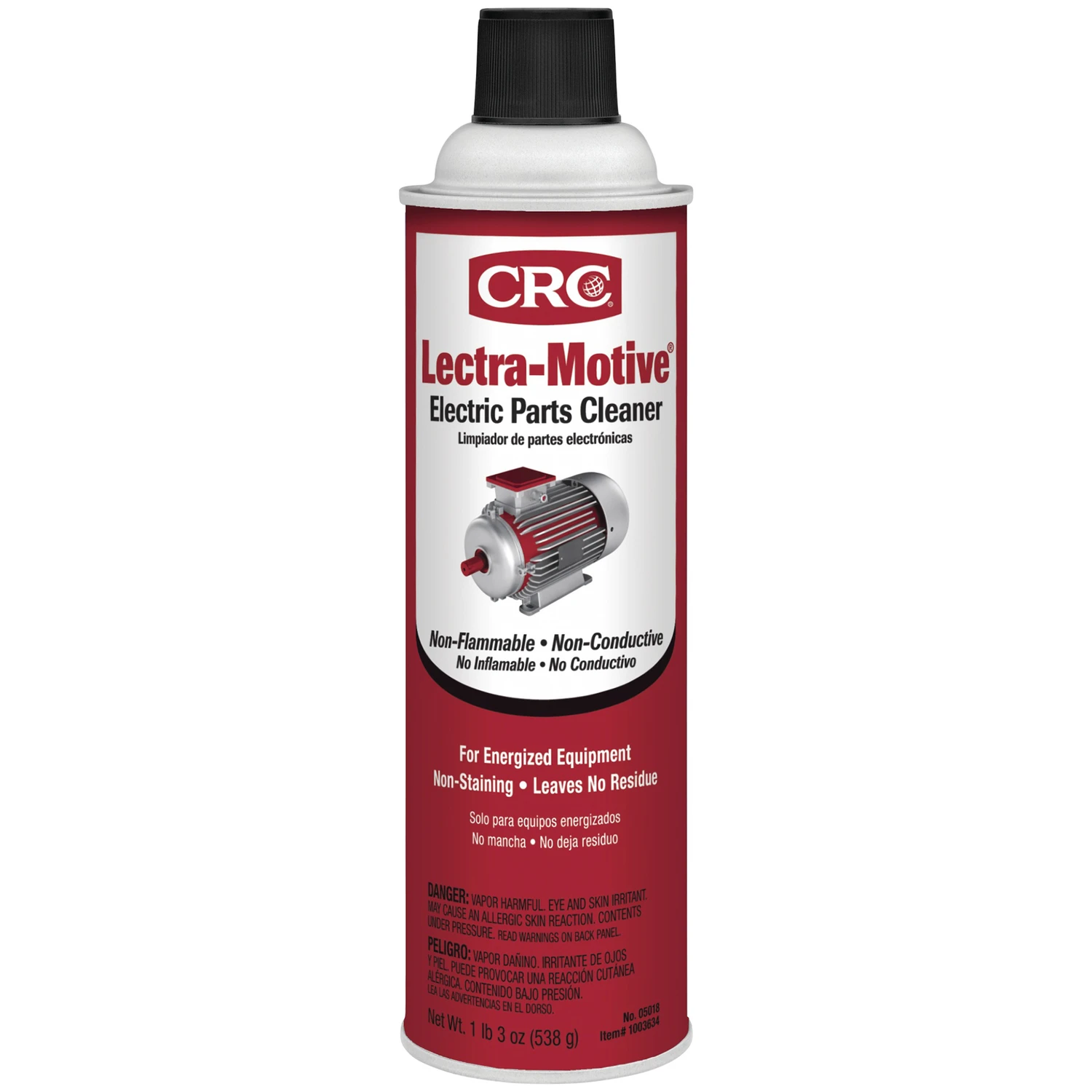 Lectra-motive Chlorinated Nonflammable Electrical Parts Cleaner 19 Oz Aerosol Can