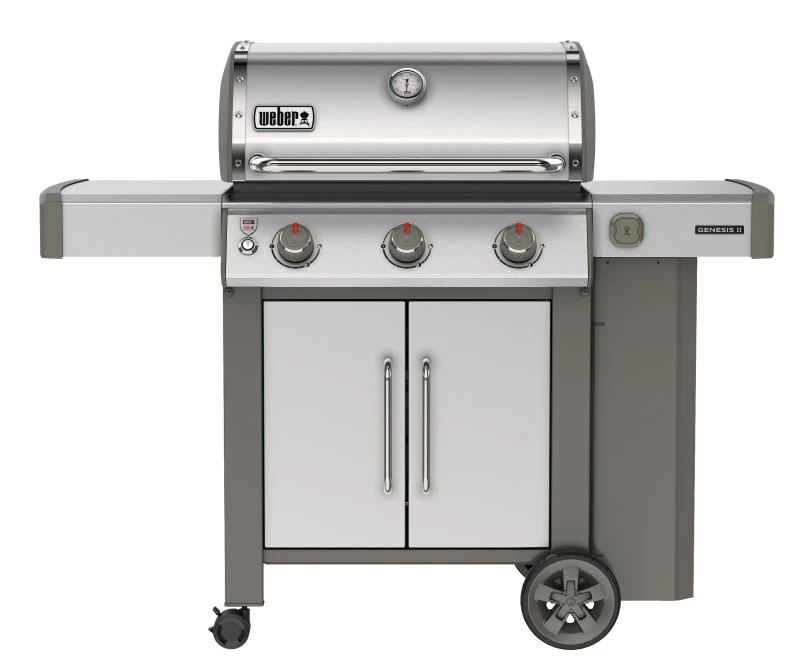 Genesis Two S-315 Three-Burner Stainless Steel Liquid Propane Gas Grill