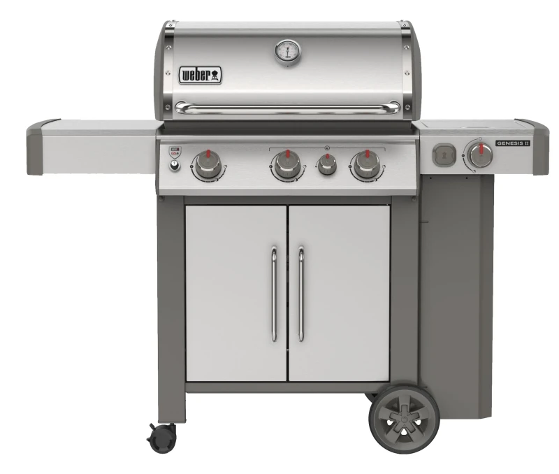 Genesis Ii S-335 3-burner Liquid Propane Grill With Sear Station And Side Burner