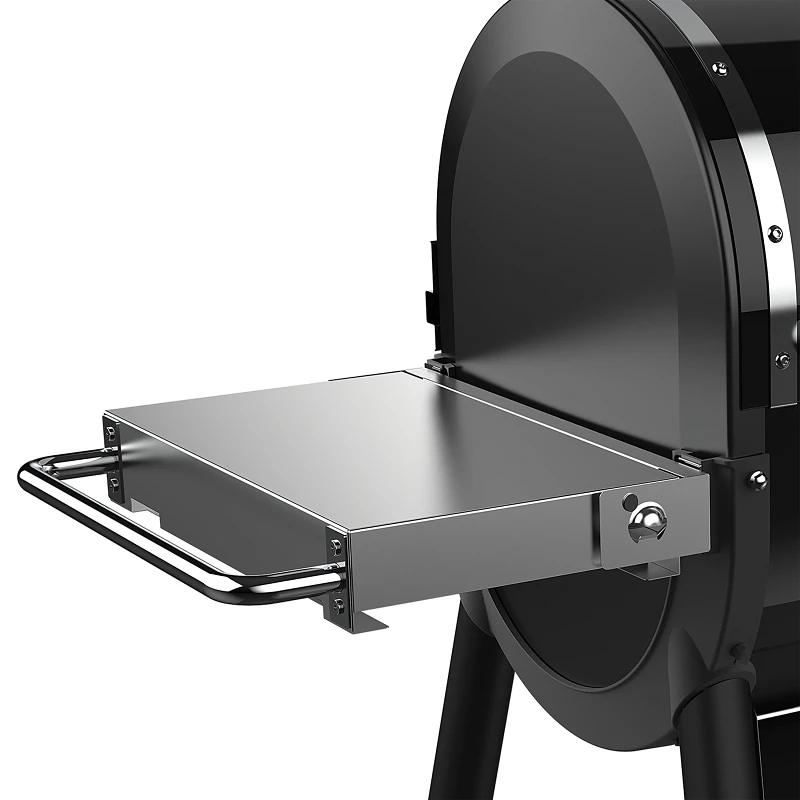 Smokefire Folding Side Table 15.58 In. W X 5.71 In. L Stainless Steel Grill Shelf