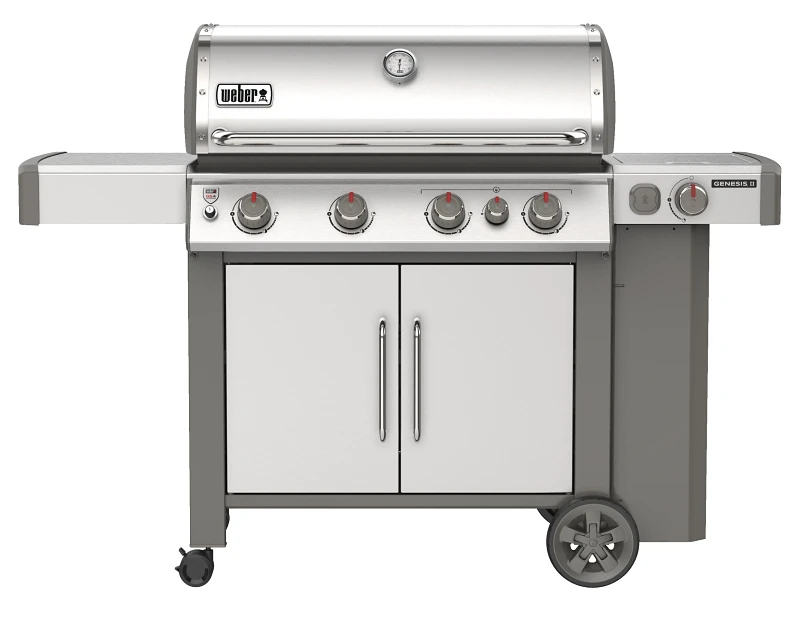 Genesis Ii S-435 4-burner Liquid Propane Grill With Side Burner And Sear Station
