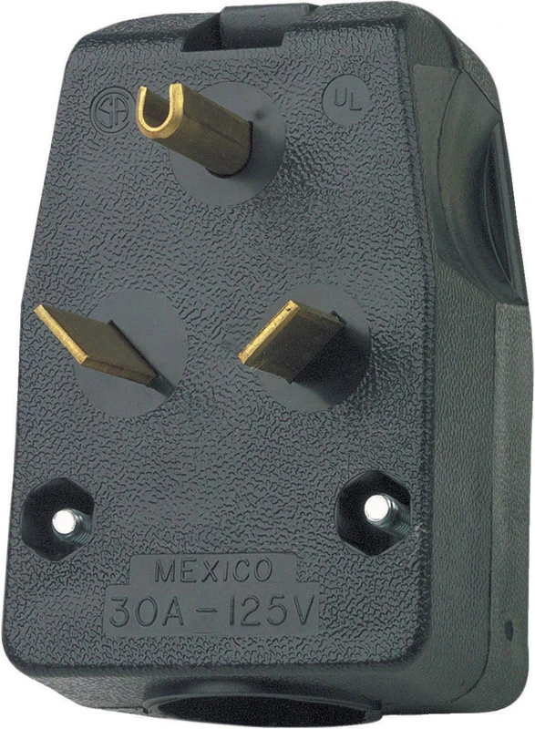 30a 125v 3-wire 2-pole Angle Power Plug R55-00830-00e