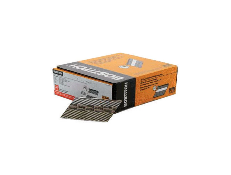 Collated Framing Nails, Paper Tape, 2-3/8 x .113 In., 5,000-Ct.