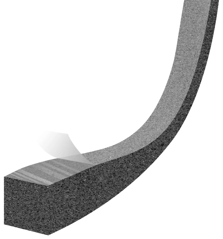 Expandable Weatherseal Foam Tape, One Inch by One Inch by Thirteen Feet