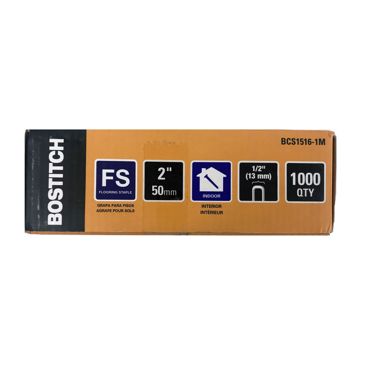 Hardwood Flooring Staples, 15-1/2 Gauge, 2 In., 1,000-Ct.