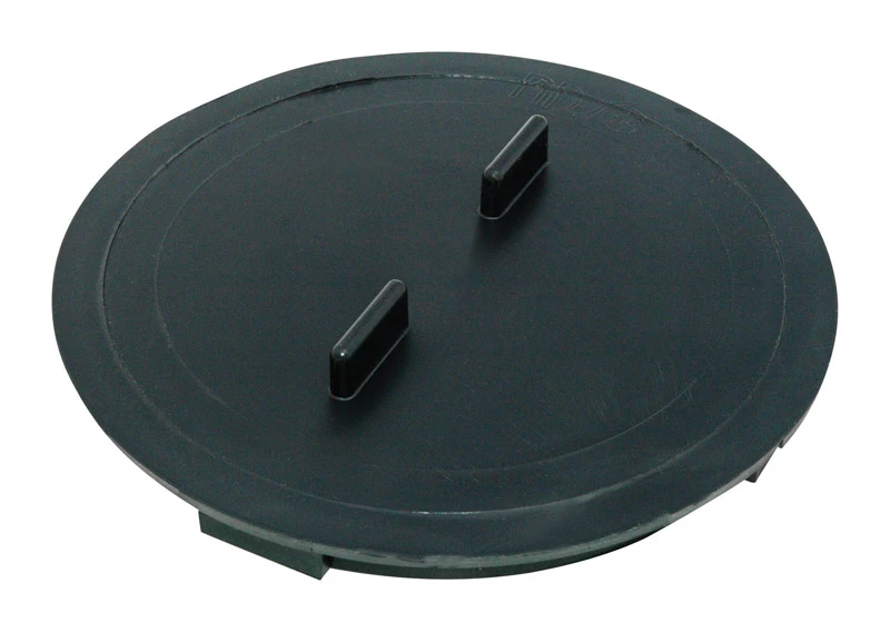 6 In. Black Universal Catch Basin Plug For 9-24 In. Series