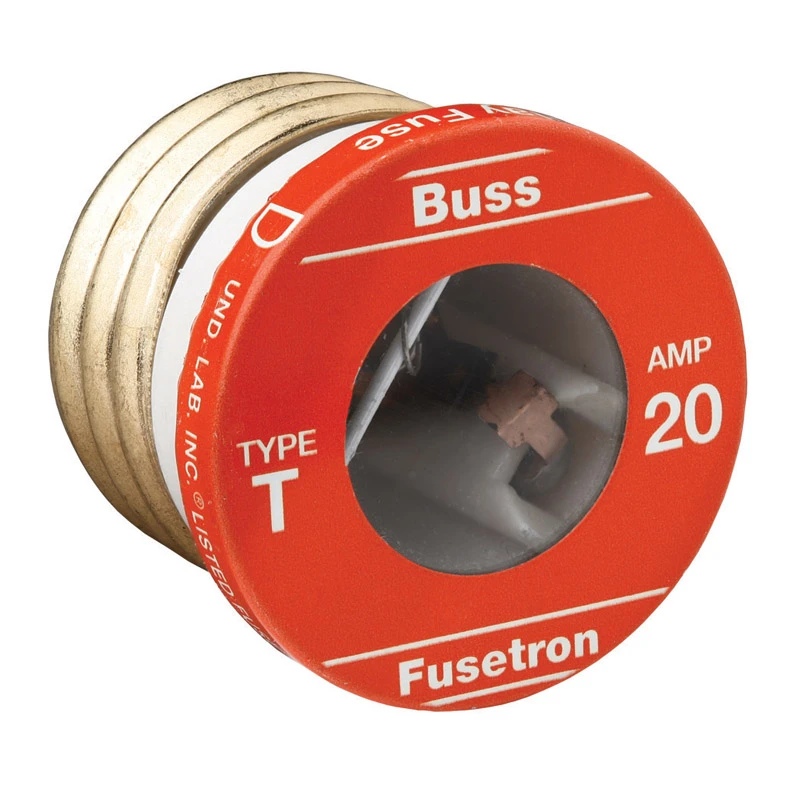 T Plug Fuse, 20-Amp, 4-Pk.