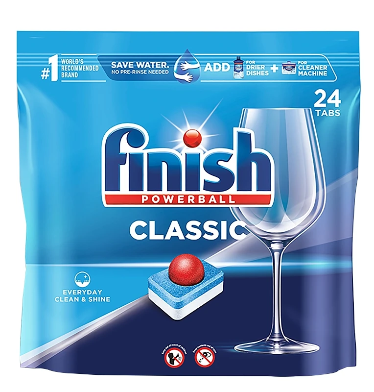Powerball Classic Dishwasher Detergent Tablets, 24 Count, Original Scent, Model 5170020638