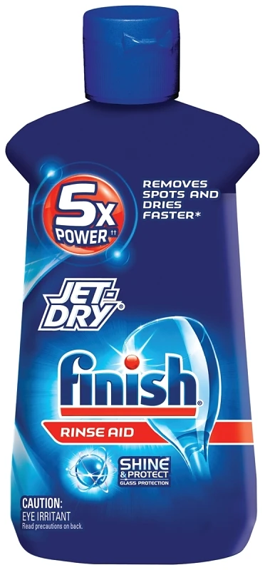 8.45 Oz. Finish Rinse Aid For Sparkling Dishes And Glassware