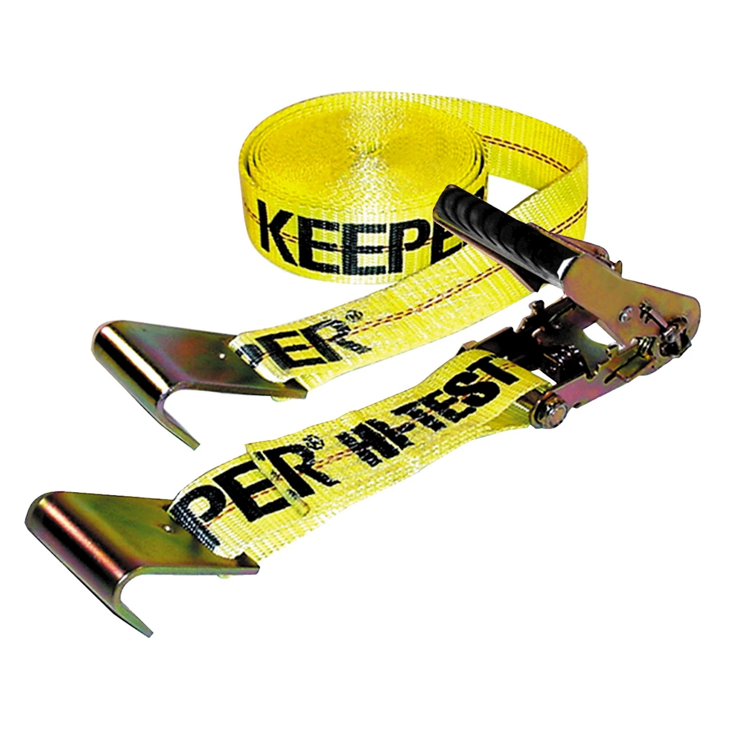 Keeper 27 ft. L Yellow Tie Down 3333 lb.