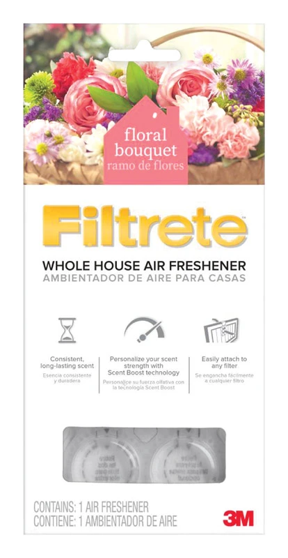 Filtrete Floral Bouquet Scent Whole House Air Freshener 1 Oz, Model Whaf-1-fb