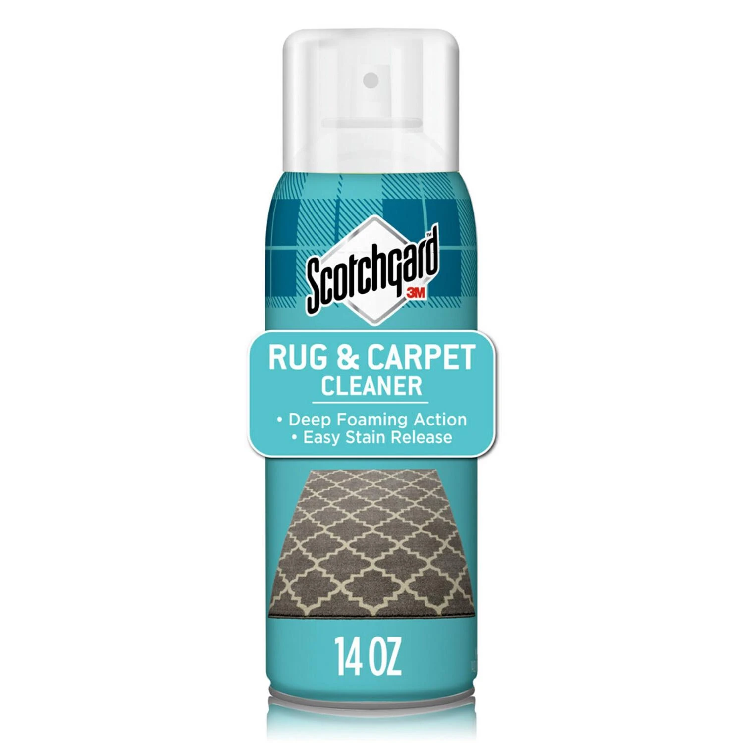 14 Oz. Rug & Carpet Cleaner - Deep Cleaning Foam For Upholstery