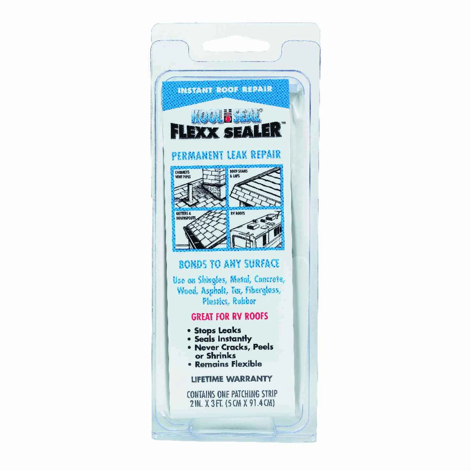 2 Inch by 3 Foot Flexx Sealer for Waterproofing and Crack Repair