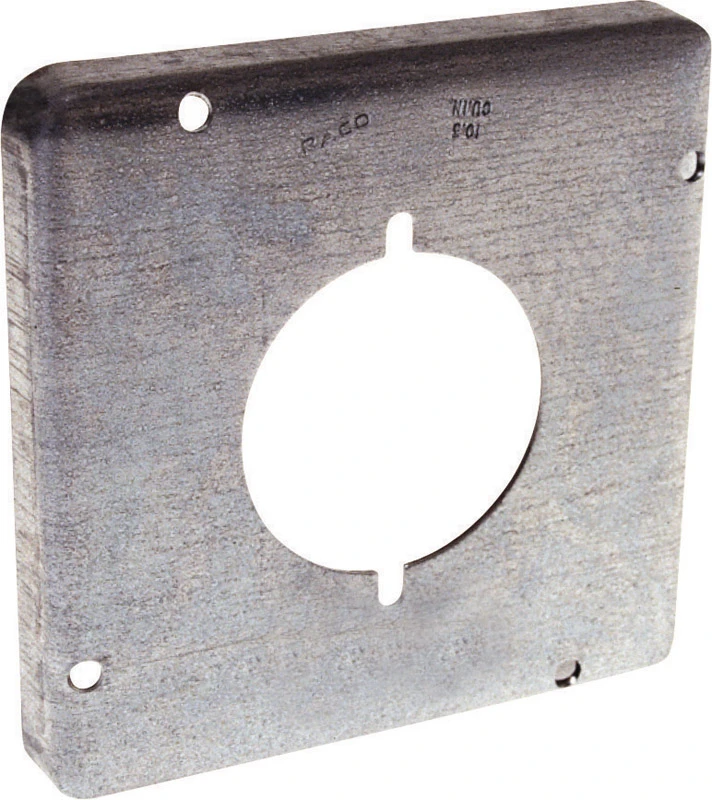 4 and 11/16 Inch Single Receptacle Electrical Box Cover Plate