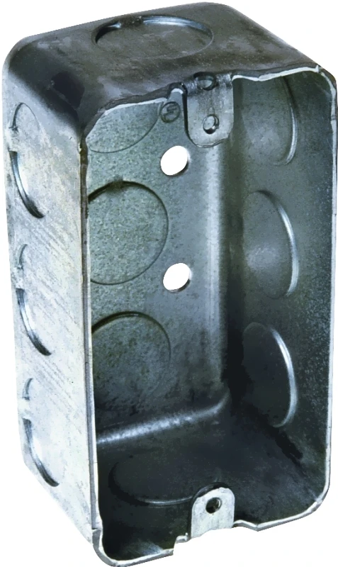 Handy Electrical Box with 1 and 7 Eighths Inch Depth for Electrical Installations