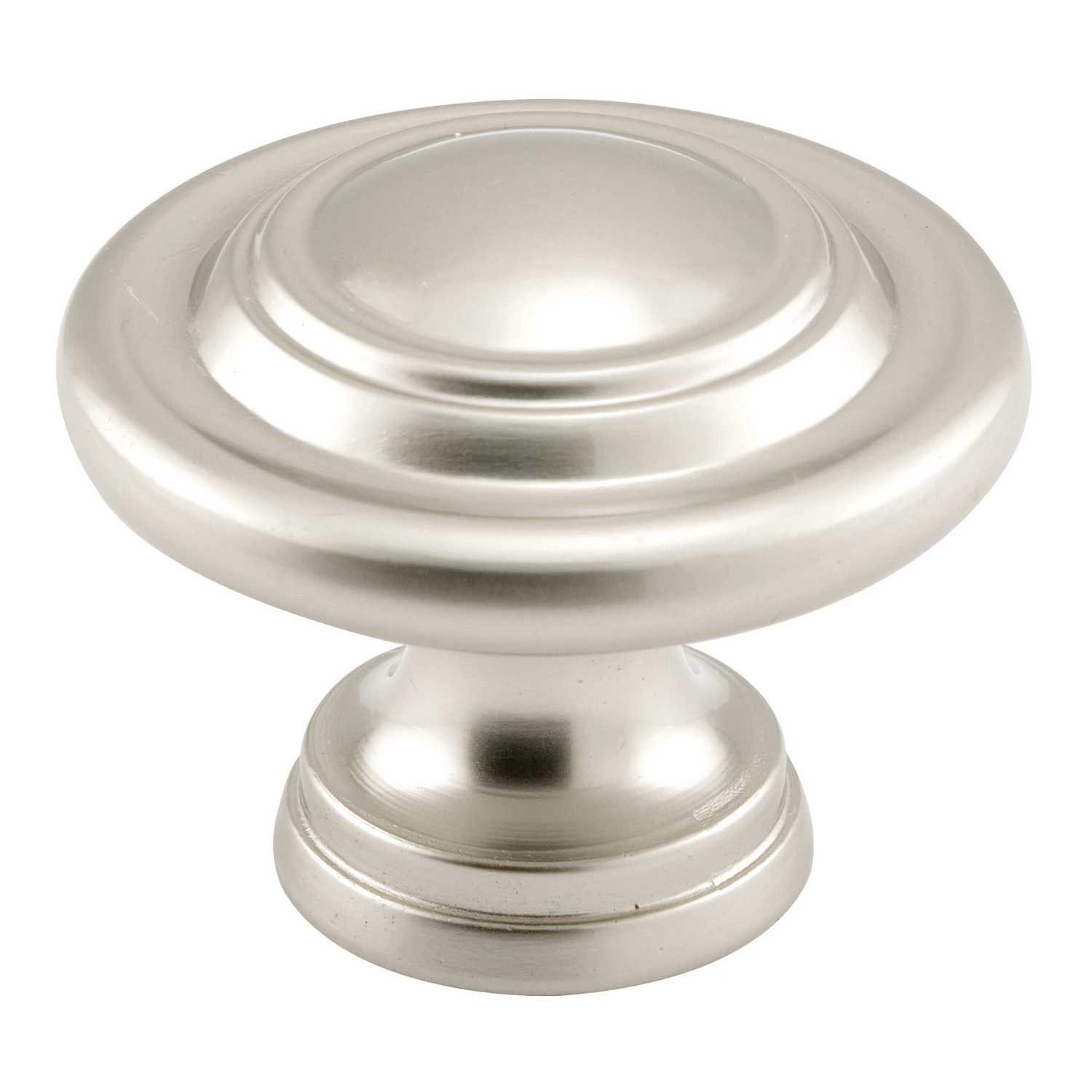 Bi-Fold Door Knob, Satin Nickel, 1-11/16 In. Outside Diameter