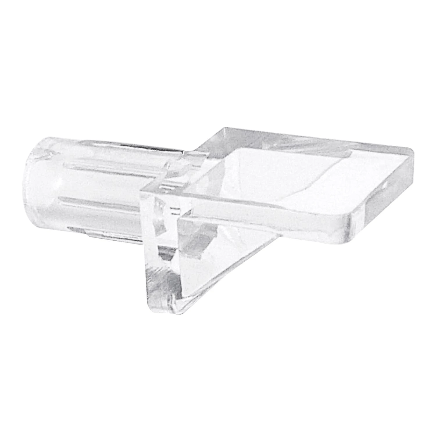 25-Lb. Shelf Support Pegs, Clear Plastic, 1/4 In., 8-Pk.