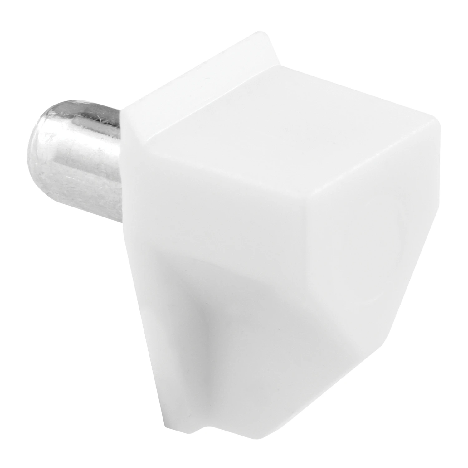15-Lb. Shelf Support Pegs, White Plastic, 5 mm, 8-Pk.