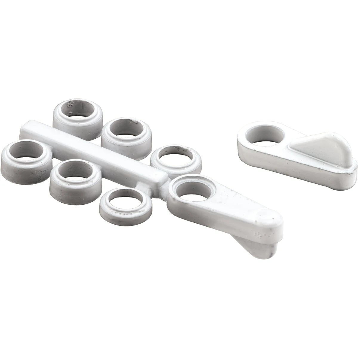 Universal Window Screen Clips, Fits Flush, White, 4-Pk.