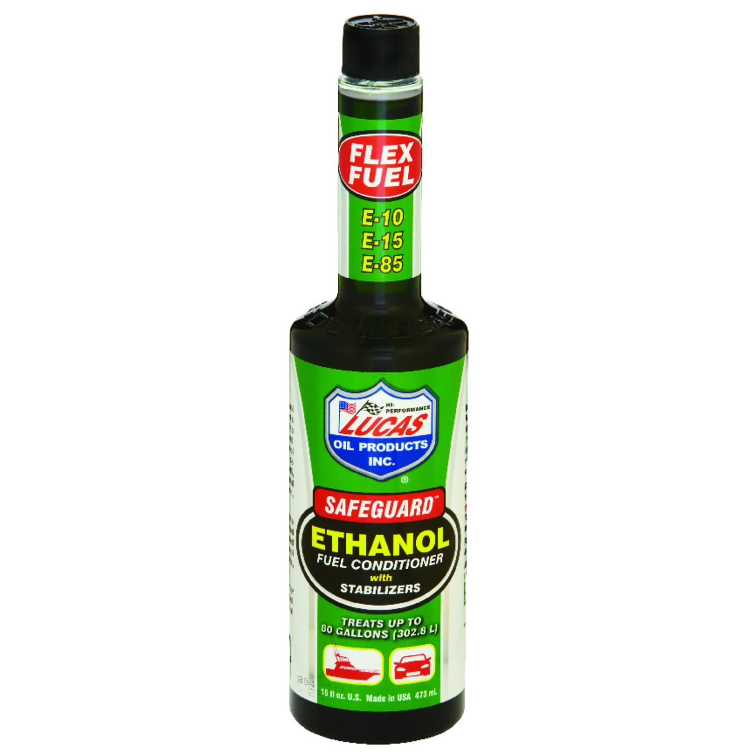 Safeguard Ethanol Fuel Conditioner with Stabilizers, 16 Ounce Bottle