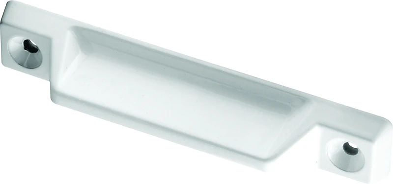Deluxe Sash Lift, Diecast White, 3-5/16 In., 2-Pk.