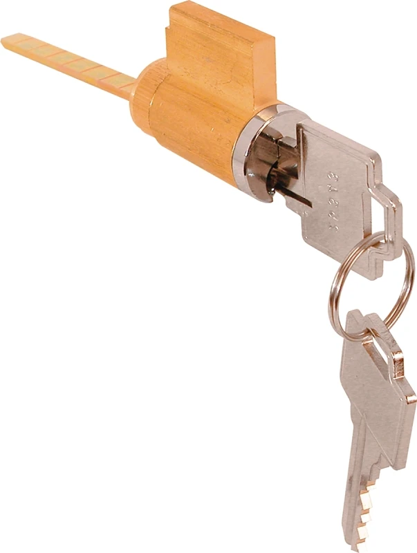 E 2000 Brass Keyed Cylinder Lock For Sliding Glass Doors