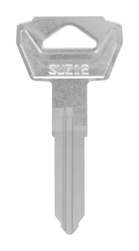 HILLMAN Traditional Key Motorcycle Key Blank SU-12 Double For Suzuki